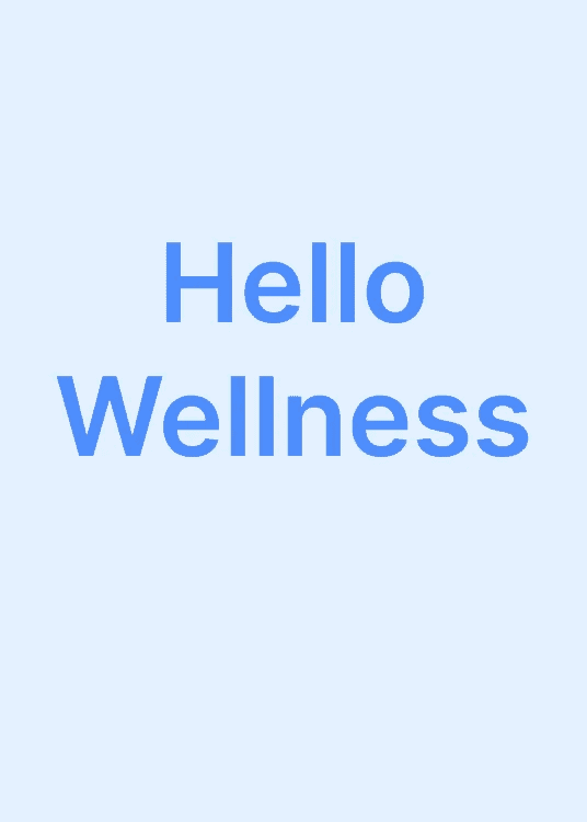 Hello Wellness
